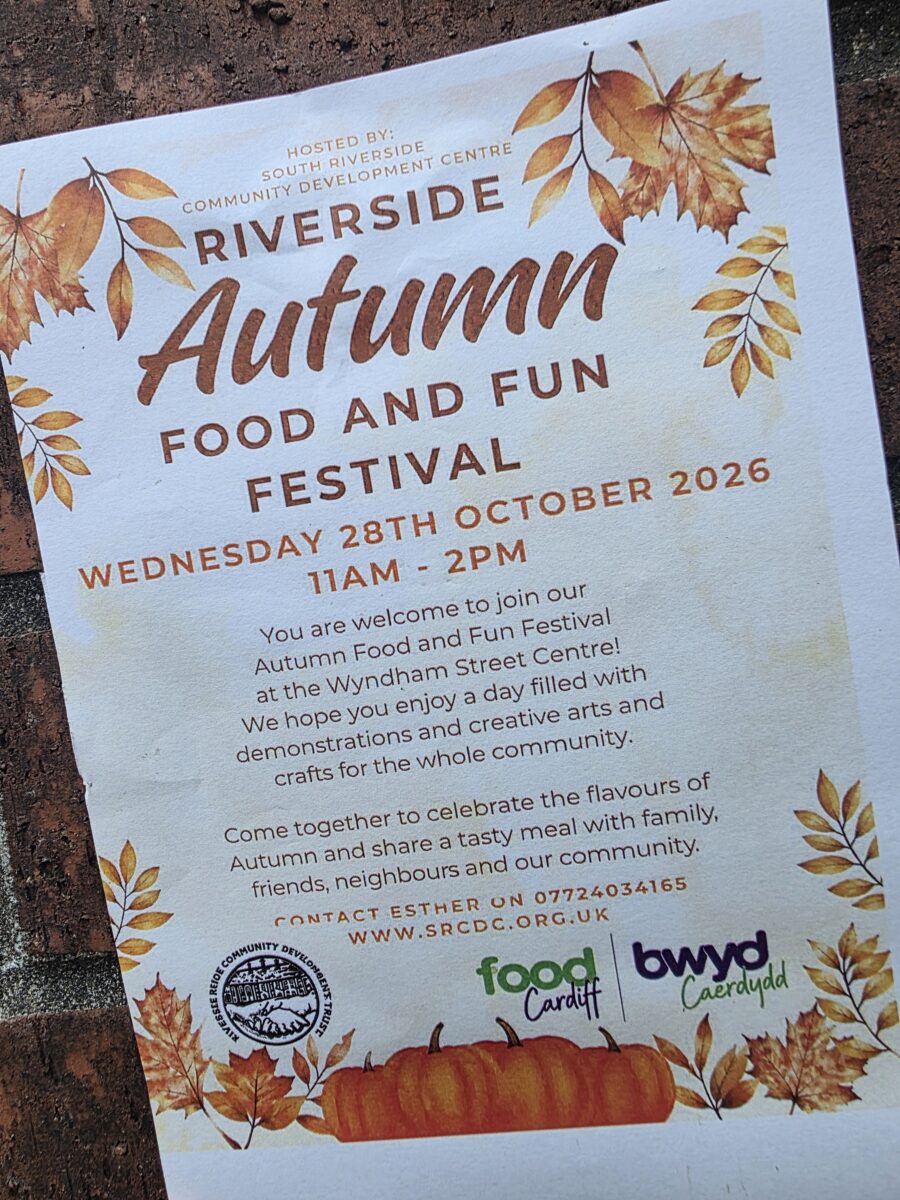 Poster displaying details of the festival